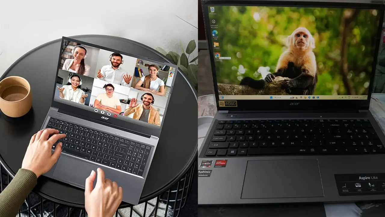 46% डिस्काउंट पर मिल रहा दमदार Acer Aspire Lite AMD Ryzen 5 लैपटॉप