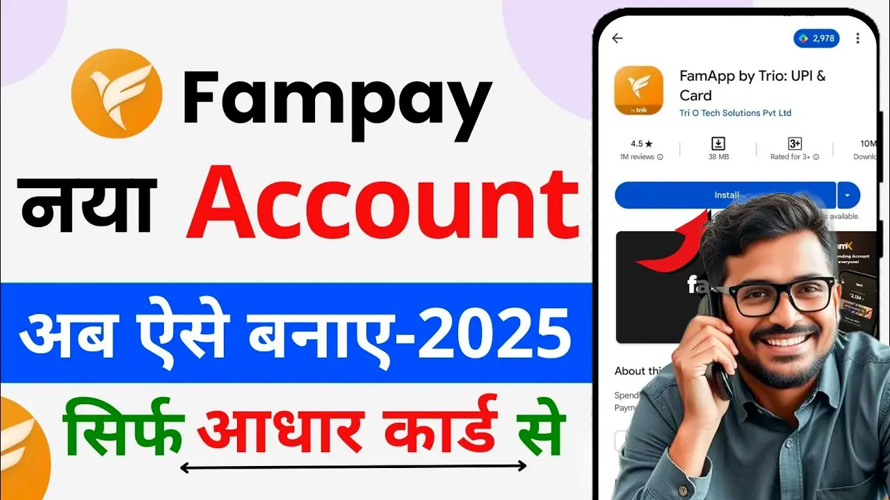 how to create fampay account without bank account