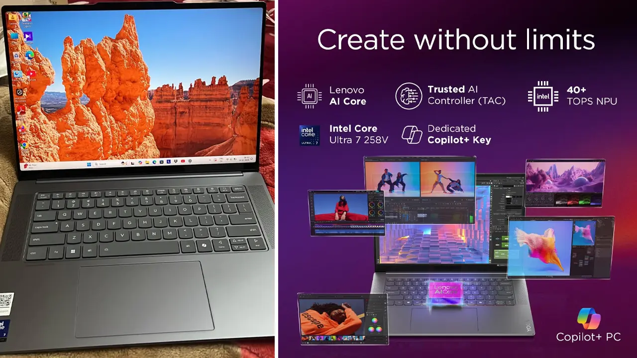 Lenovo Yoga Aura: 180 डिग्री फोल्डिंग वाला लैपटॉप, जिसमें आसानी से चलेगा GTA 5 और Forza Horizon 5!