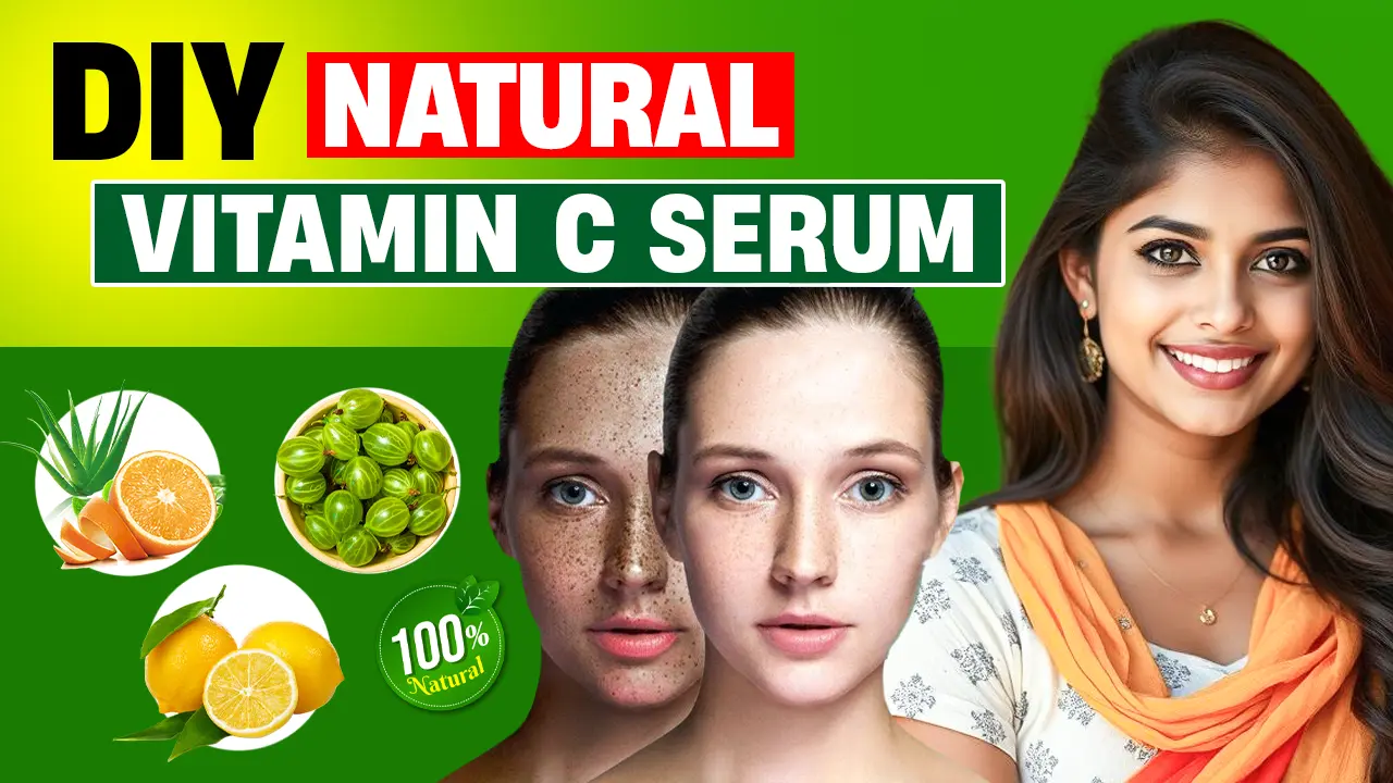 solution for glowing skin wrinkles and acne with homemade vitamin c serum
